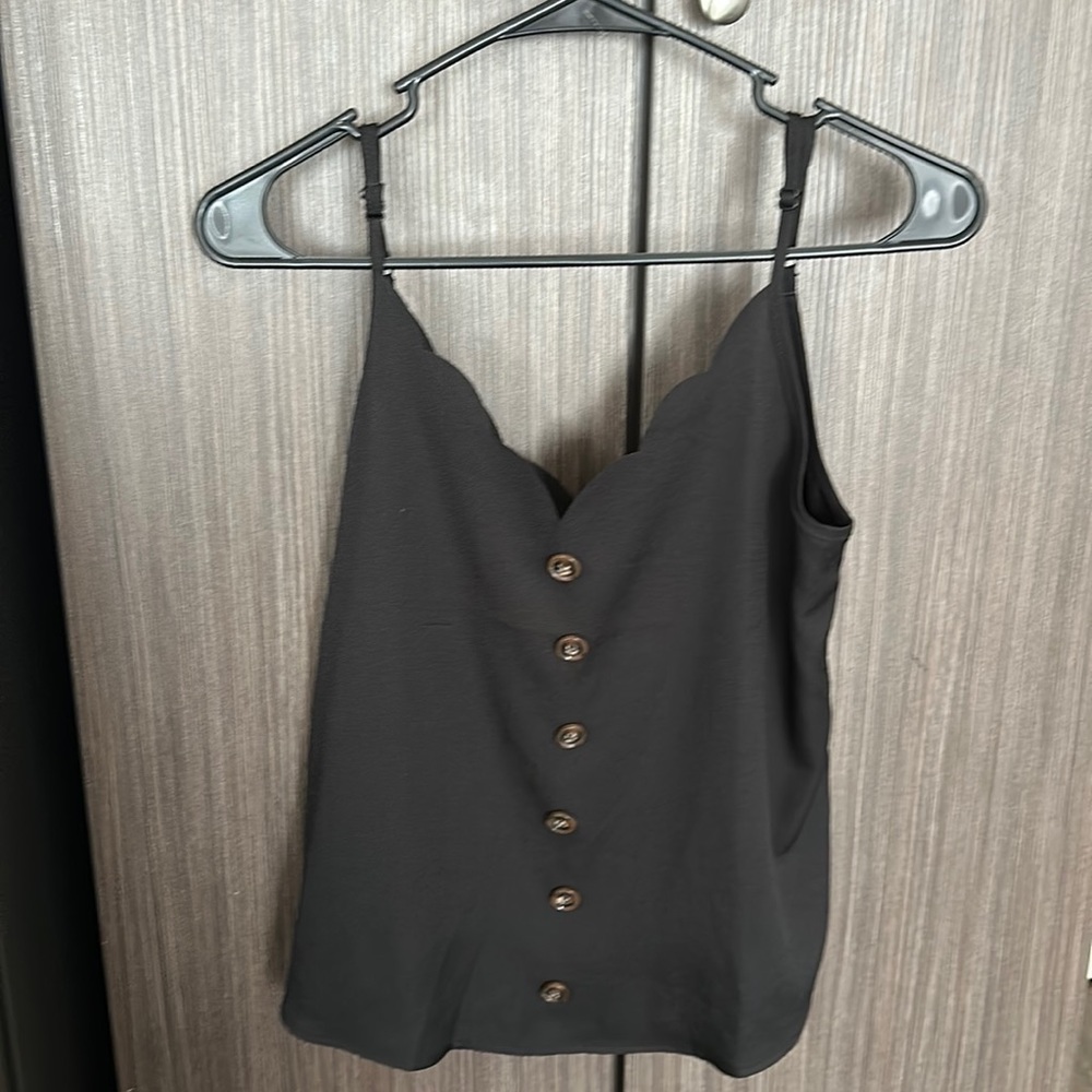 Black dressy tank top